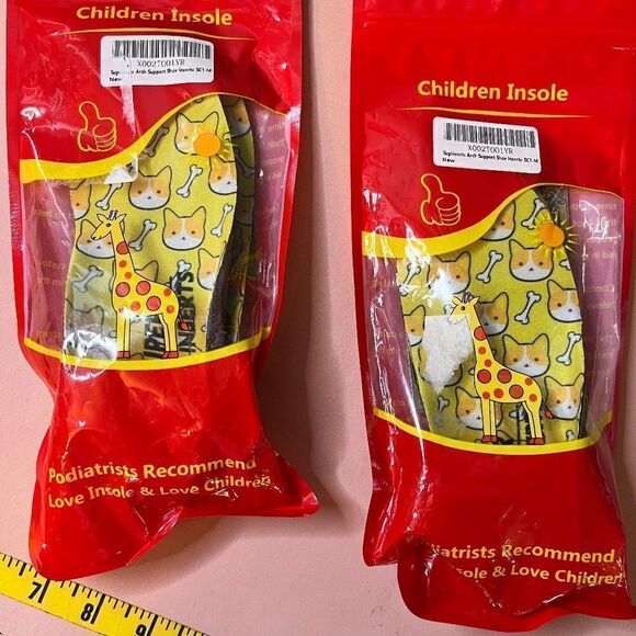 NEW Arch SupportโShoe Inserts For Children 2 Sets SCโ1-M - Picture 5 of 5